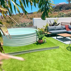 Casa Con Piscina Y Jardín Con Vistas Al Mar , Puerto de la Madera España